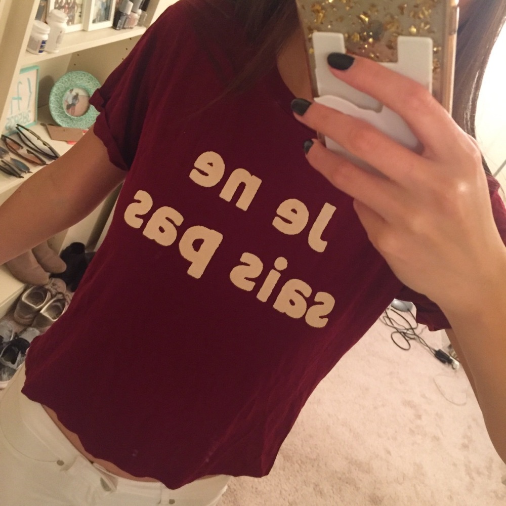 Statement French top
